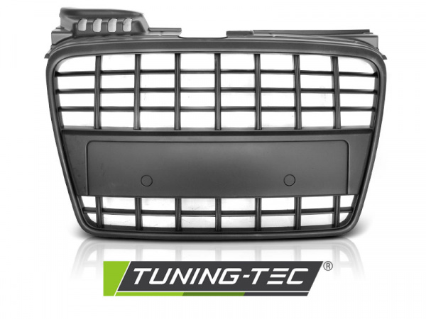 Upgrade Sportgrill / Kühlergrill für Audi A4 B7 (8E) 04-08 matt schwarz